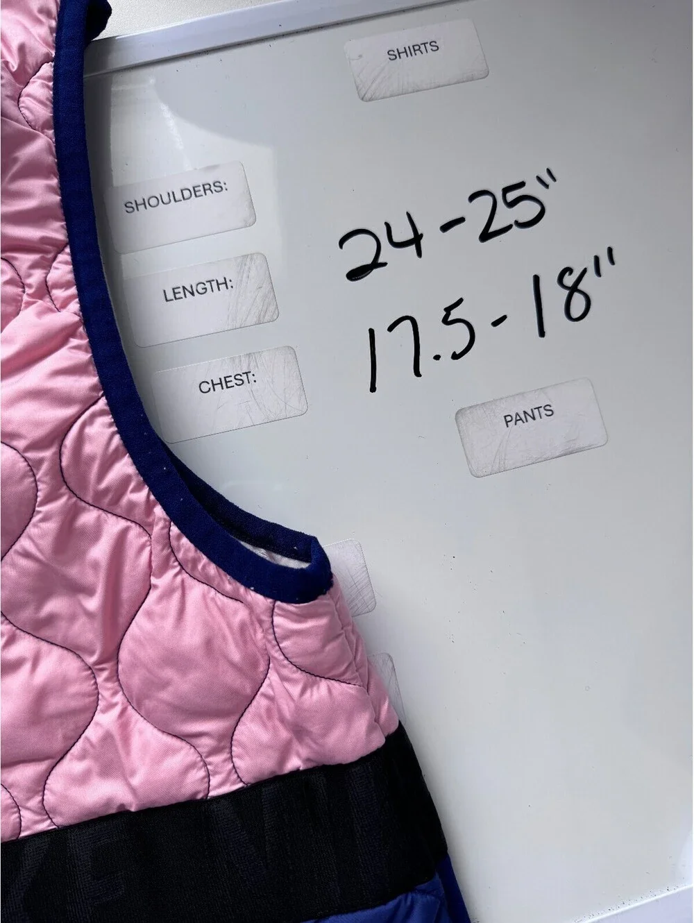 Nike AeroLayer Running Vest Women’s S Quilted Insulated Colorblock Pink Blue